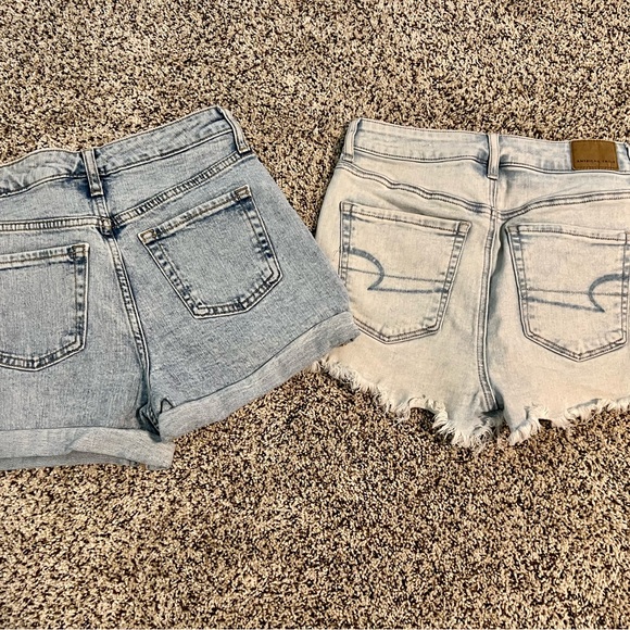 2 pair of Jean shorts American Eagle & Wild Fable - Picture 2 of 2
